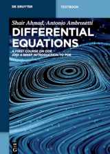 9783110650037-3110650037-Differential Equations: A First Course on Ode and a Brief Introduction to Pde (De Gruyter Textbook)