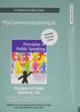 9780205913077-0205913075-NEW MyCommunicationLab with Pearson eText -- Standalone Access Card -- for Principles of Public Speaking (18th Edition)