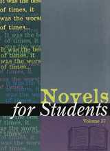 9781414467009-1414467001-Novels for Students: Presenting Analysis, Context & Criticism on Commonly Studied Novels: 37 (Novels for Students, 37)