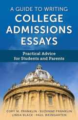 9781475858761-1475858760-A Guide to Writing College Admissions Essays: Practical Advice for Students and Parents
