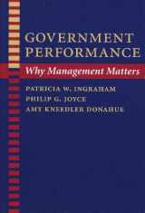 9780801872280-0801872286-Government Performance: Why Management Matters (Johns Hopkins Studies in Governance and Public Management)