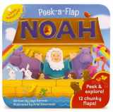 9781680523706-1680523708-Peek-a-Flap Noah - Children's Lift-a-Flap Board Book Gift for Easter, Christmas, Communion, Baptism (Little Sunbeams)