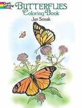 9780486273358-0486273350-Butterflies Coloring Book (Dover Butterfly Coloring Books)