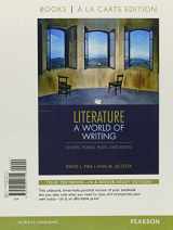 9780205221974-0205221971-Literature: a World of Writing Stories, Poems, Plays, and Essays, Books a la Carte Plus MyLiteratureLab -- Access Card Package