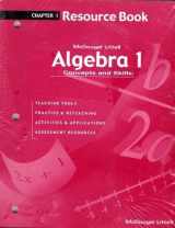 9780618020393-061802039X-McDougal Littell Algebra 1: Resource Book: Chapter 1