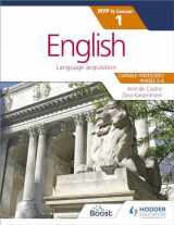 9781471880551-1471880559-English for the IB MYP 1: Hodder Education Group (Myp by Concept)