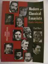 9781559344517-1559344512-Modern and Classical Essayists: Twelve Masters