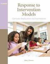 9780137034833-0137034830-Response to Intervention Models: Curricular Implications and Interventions (Interventions That Work)