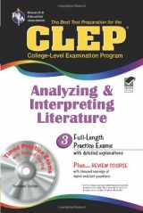 9780878913435-0878913432-CLEP Analyzing & Interpreting Literature with CD-ROM (REA): The Best Test Prep for the CLEP Analyzing and Interpreting Literature Exam with REA's TESTware (Test Preps)