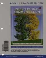 9780205930500-0205930506-Interpersonal Communication: Relating to Others: Relating to Others, The, Books a la Carte Plus NEW MyCommLab with eText -- Access Card Package (7th Edition)