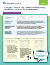 9781680540611-1680540610-Catalyzing Change in Early Childhood and Elementary Mathematics Resource Guide