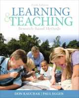 9780133007565-0133007561-Learning and Teaching: Research-Based Methods Plus MyEducationLab with Pearson eText -- Access Card Package (6th Edition)