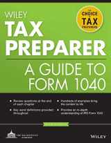 9781118072622-1118072626-Wiley Tax Preparer: A Guide to Form 1040