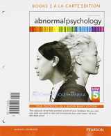 9780205969869-0205969860-Abnormal Psychology, Books a la Carte Plus NEW MyPsychLab with eText -- Access Card Package (16th Edition)