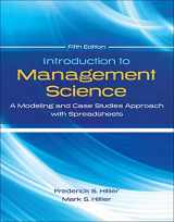 9780077825560-007782556X-Introduction to Management Science with Student CD and Risk Solver Platform Access Card: A Modeling and Cases Studies Approach with Spreadsheets