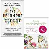 9789123951536-9123951532-The Telomere Effect: A Revolutionary Approach to Living Younger, Healthier, Longer & The Healthy Medic Food for Life Meals in 15 minutes 2 Books Collection Set