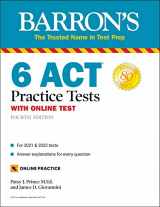 9781506266589-1506266584-6 ACT Practice Tests with Online Test (Barron's Test Prep)