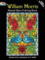 9780486410425-0486410420-William Morris Stained Glass Coloring Book (Dover Design Coloring Books)