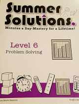 9781934210567-1934210560-Summer Solutions Problem Solving Level 6