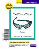 9780205113675-0205113672-The Writer's World: Essays, Books a la Carte Edition (2nd Edition)