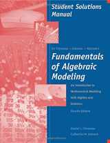 9780534404536-0534404537-Student Solutions Manual for Fundamentals of Algebraic Modeling, 4th edition