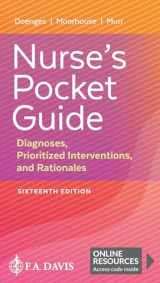 9781719643078-1719643075-Nurse's Pocket Guide: Diagnoses, Prioritized Interventions, and Rationales