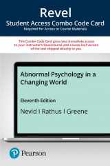 9780135821787-0135821789-Abnormal Psychology in a Changing World -- Revel + Print Combo Access Code