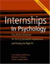 9781433803550-1433803550-Internships in Psychology: The APAGS Workbook for Writing Successful Applications and Finding the Right Fit