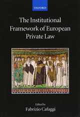 9780199296040-0199296049-The Institutional Framework of European Private Law (Collected Courses of the Academy of European Law)