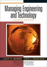 9780131994218-0131994212-Managing Engineering and Technology: An Introduction to Management for Engineers