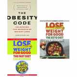 9789123652853-9123652853-obesity code, lose weight for good fast diet for beginners and the keto diet for beginners 3 books collection set - unlocking the secrets of weight loss, weight loss with intermittent fasting