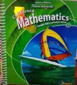 9780078792663-0078792665-California Mathematics Teacher Edition Grade 7 (Concepts, Skills, and Problem Solving, Volume 2) by Day (2009-05-03)