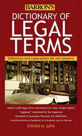 9781438005126-1438005121-Dictionary of Legal Terms: Definitions and Explanations for Non-Lawyers
