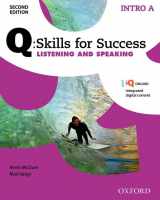 9780194818131-0194818136-Q Skills for Success (2nd Edition). Listening & Speaking Introductory. Split Student's Book Pack Part A