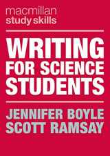 9781137571519-1137571519-Writing for Science Students (Bloomsbury Study Skills, 39)