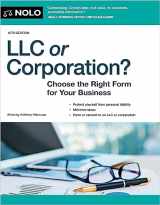 9781413330205-1413330207-LLC or Corporation?: Choose the Right Form for Your Business