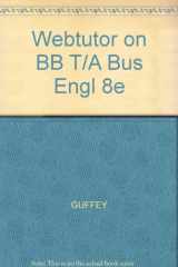 9780324232295-0324232292-Webtutor on BB T/A Bus Engl 8e