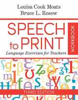 9781681253336-168125333X-Speech to Print Workbook: Language Exercises for Teachers