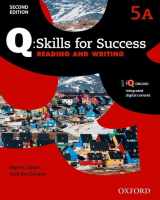9780194820790-0194820793-Q Skills for Success (2nd Edition). Reading & Writing 5. Split Student's Book Pack Part A