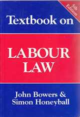 9781854317537-1854317539-Textbook on Labour Law