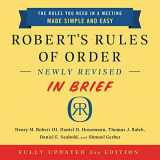 9781549106347-1549106341-Roberts Rules of Order Newly Revised In Brief, 3rd Edition