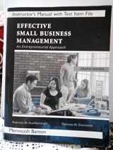9780131470101-0131470108-Instructor's Manual with Test Item File to Accompany: Effective Small Business Management 8e