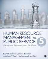 9781483340036-1483340031-Human Resource Management in Public Service: Paradoxes, Processes, and Problems
