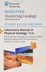 9780134675732-0134675738-Laboratory Manual in Physical Geology -- Modified Mastering Geology with Pearson eText Access Code