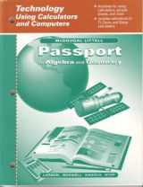 9780395896822-0395896827-McDougal Littell Passports: Technology: Using Calculators and Computers Algebra and Geometry