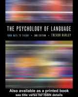 9780863778674-0863778674-The Psychology of Language: From Data To Theory