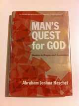 9780684135823-0684135825-Man's Quest for God: Studies in Prayer and Symbolism