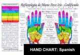 9781589243712-1589243714-REFLEXOLOGIA de MANO-Arco Iris Codificada (SPANISH HAND Reflexology Acupressure Massage CHART (SPANISH edition), 2-sided, in the Inner Light Resources ... x 11 in. Laminated (Small Poster/ Large Card)