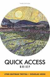 9780133953053-013395305X-Quick Access Brief Plus MyWritingLab without Pearson eText -- Access Card Package (3rd Edition)