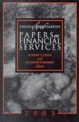 9780815710233-0815710232-Brookings-Wharton Papers on Financial Services 2003